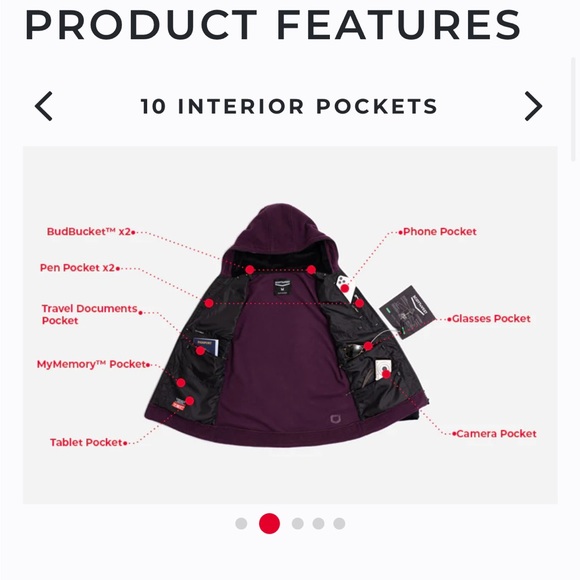 Scottevest 14 Pocket Chloe Hoodie - Picture 10 of 10